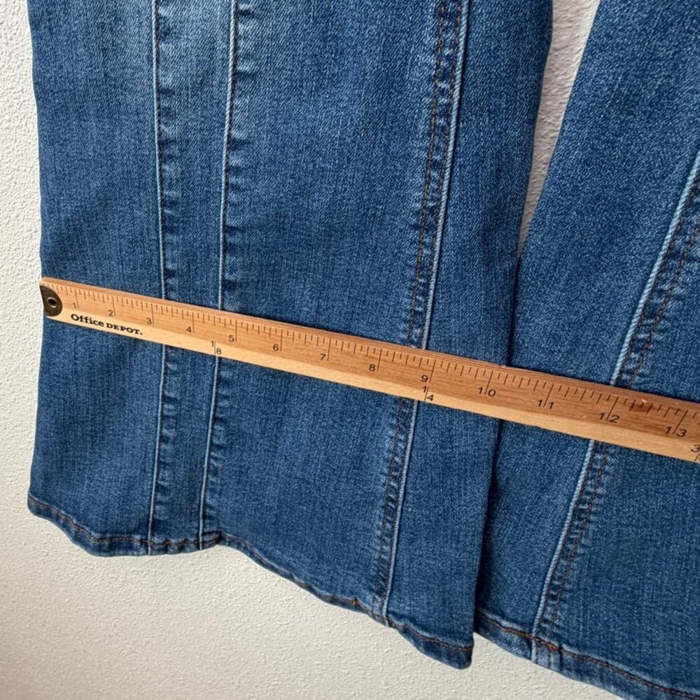 Judy Blue Flare Jeans Double Seam Stretch High Rise - Picture 15 of 15